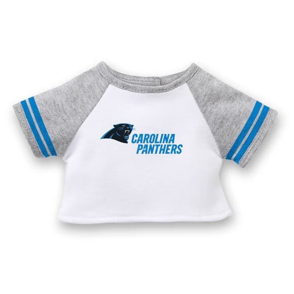 American Girl Doll NFL Carolina PANTHERS FAN TEE + STAR JEGGINGS Football Outfit - Picture 7 of 13